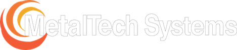 MetalTech Systems White Logo